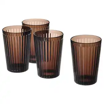 IKEA Vardagen Glass, brun, 31 cl tilbud