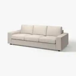 IKEA Vimle 3-seters sofa, med brede armlener/gunnared beige tilbud