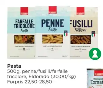 Meny Pasta tilbud
