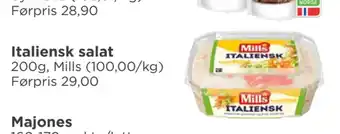 Meny Italiensk salat tilbud