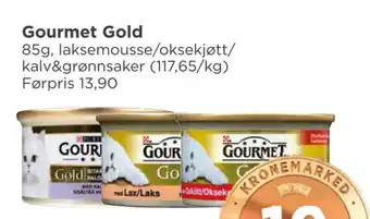 Meny Gourmet Gold tilbud