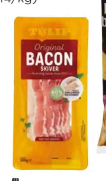 Meny Skivet bacon tilbud