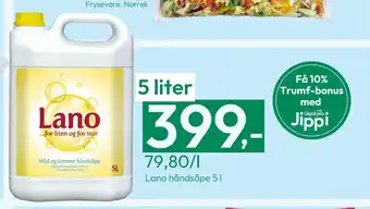 Gigaboks Lano håndsåpe 5 l tilbud