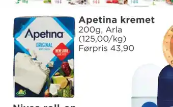 Meny Apetina kremet tilbud