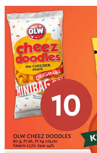 Coop Mega OLW CHEEZ DOODLES tilbud