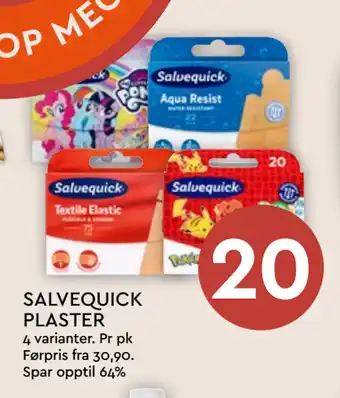 Coop Mega SALVEQUICK PLASTER tilbud