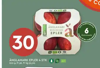 Coop Mega ÄNGLAMARK EPLER 4 STK tilbud