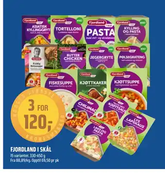 Coop Obs FJORDLAND I SKÅL tilbud