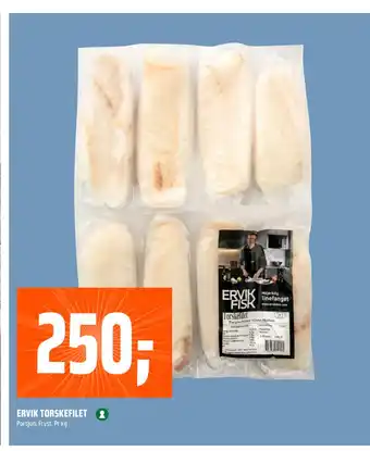 Coop Obs ERVIK TORSKEFILET tilbud