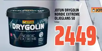 Coop Obs JOTUN DRYGOLIN NORDIC EXTREME OLJEGLANS 50 tilbud