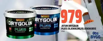 Coop Obs JOTUN DRYGOLIN PLUSS OLJEMALING/OLJEDEKKBEIS tilbud