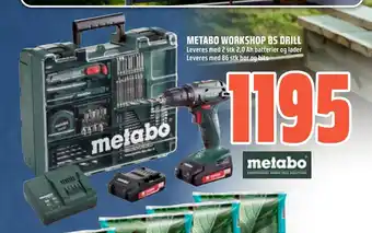 Coop Obs METABO WORKSHOP BS DRILL tilbud