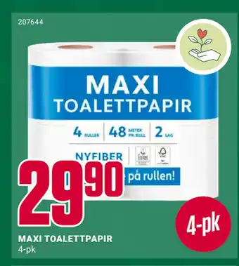 Europris MAXI TOALETTPAPIR tilbud