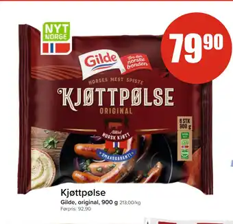 Spar Kjøttpølse tilbud