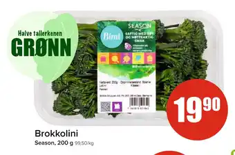 Spar Brokkolini tilbud
