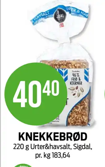 Kiwi KNEKKEBRØD tilbud