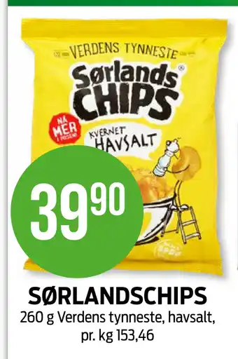 Kiwi SØRLANDSCHIPS tilbud