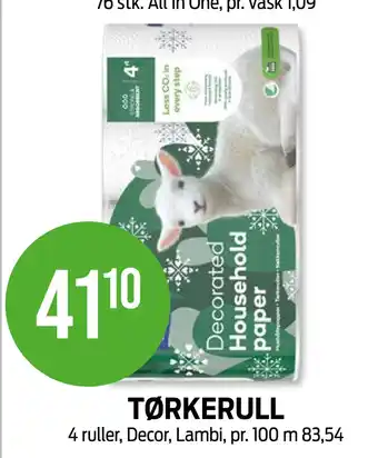 Kiwi TØRKERULL tilbud