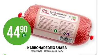 Kiwi KARBONADEDEIG SNABB tilbud
