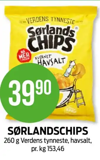 Kiwi SØRLANDSCHIPS tilbud