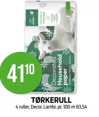 Kiwi TØRKERULL tilbud