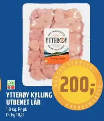 Coop Obs Ytterøy kyllinglår tilbud