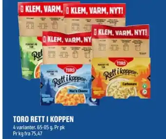 Coop Obs Rett i koppen tandoori tilbud