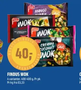 Coop Obs Findus wok spicy tilbud