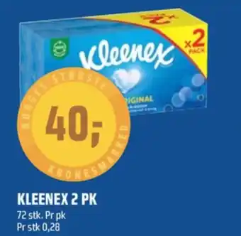 Coop Obs Kleenex lommetørkleder tilbud