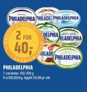 Coop Obs Philadelphia smøreost tryffel tilbud