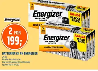 Coop Obs Energizer batterier tilbud