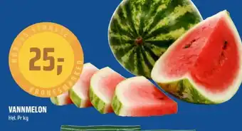 Coop Obs Ukjent vannmelon tilbud