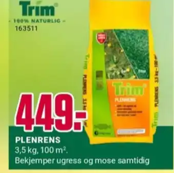 Europris Trim plenrens tilbud