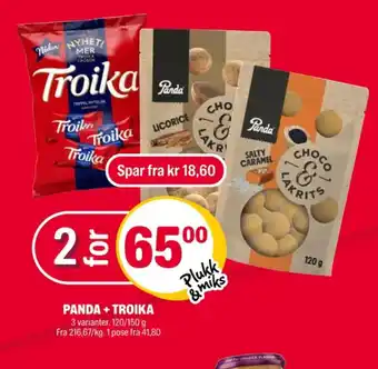 Panda lakriskuler salty caramel