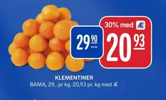 Rema 1000 KLEMENTINER tilbud