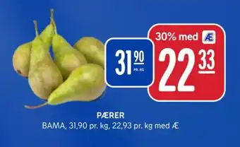 Rema 1000 PÆRER tilbud