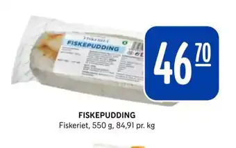 Rema 1000 FISKEPUDDING tilbud