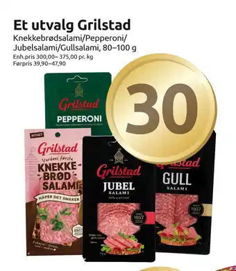 Joker Et utvalg Grilstad tilbud