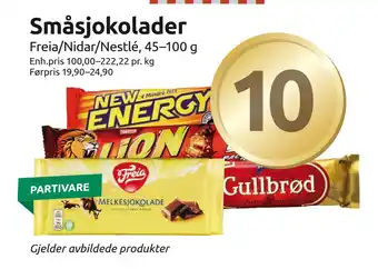 Joker Småsjokolader tilbud
