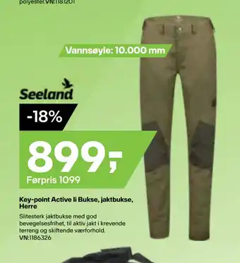 XXL Sport Key-point Active Ii Bukse, jaktbukse, Herre tilbud