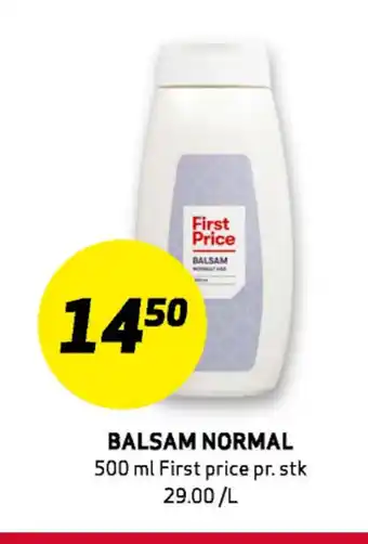 Bunnpris BALSAM NORMAL tilbud