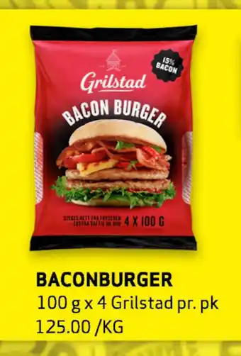 Bunnpris BACONBURGER tilbud