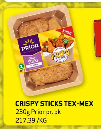 Bunnpris CRISPY STICKS TEX-MEX tilbud