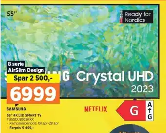POWER 55" 4K LED SMART TV tilbud
