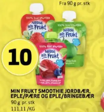 Bunnpris Nestle smoothie tilbud