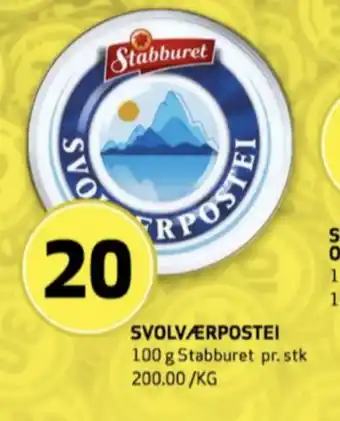 Bunnpris Stabburet leverpostei tilbud