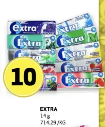 Bunnpris Extra tyggegummi tilbud