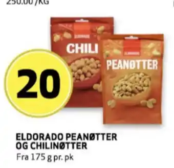 Bunnpris Eldorado chilinøtter tilbud