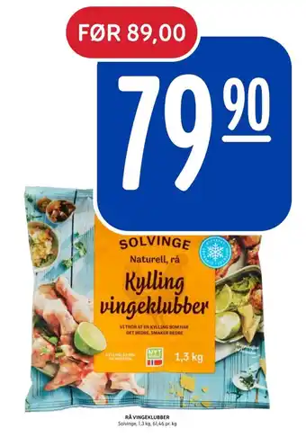 Rema 1000 Solvinge kyllingvinger tilbud
