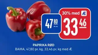 Rema 1000 Bama paprika tilbud